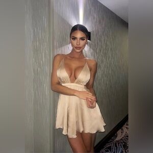 Indah Trust dress in Palomino